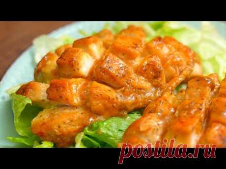 Мясо мягкое как МАСЛО! Куриная грудка в очень вкусном соусе на сковороде