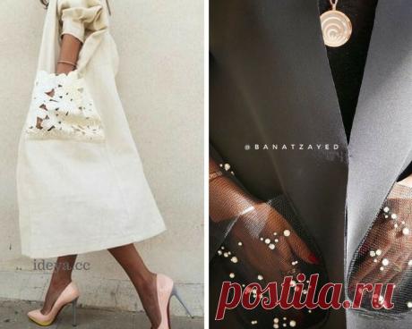 Ажурные карманы модная деталь этого сезона. — Мой милый дом