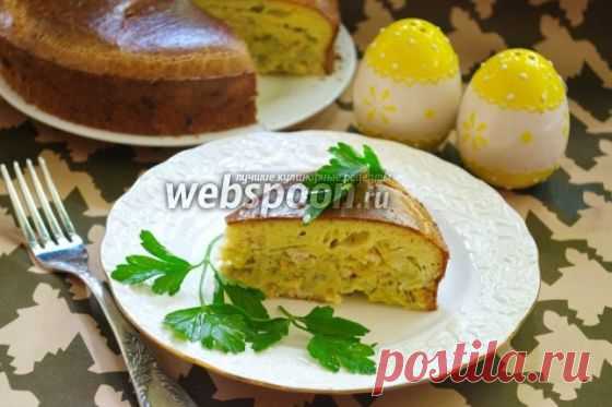 Заливной пирог с капустой и курицей - Новости Уфы и Башкирии Proufu.ru