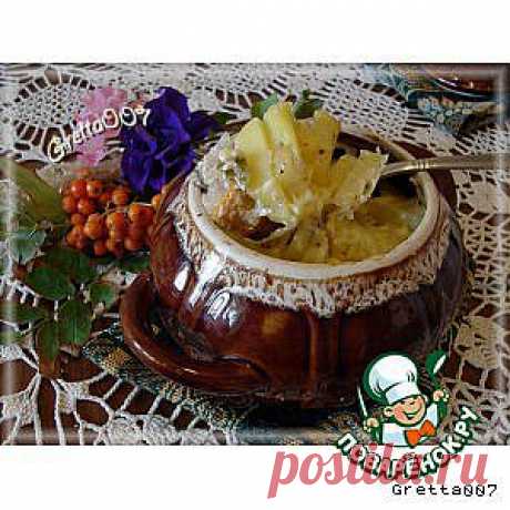 Горшочек с мясом и овощами &quot;Семейный ужин&quot; - кулинарный рецепт