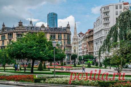 Испания:Достопримечательности города - Бильбао!