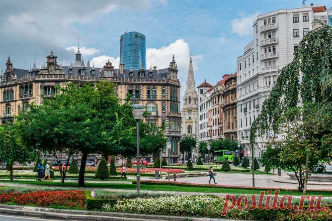Испания:Достопримечательности города - Бильбао!