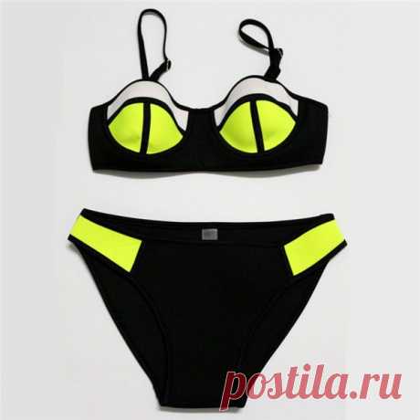 к 2015 году женская мода Сексуальное бикини с краями Бюстгальтер треугольник Бикини горячих женщин купальники Бикини дамы Купальники купальники бикини Set в Бикини установленные Наряды и Аксессуары Женские в AliExpress.com | Alibaba Group