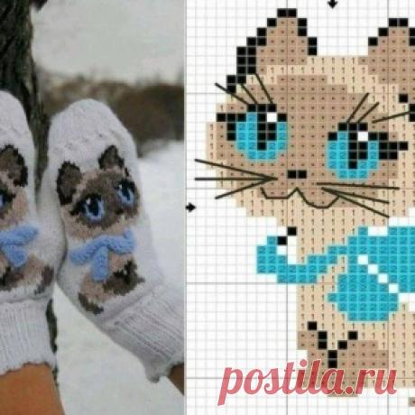 Котенок Гав — схема и пример оформления