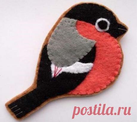 снегирь из фетра своими руками с выкройками: 19 тыс изображений найдено в Яндекс.Картинках