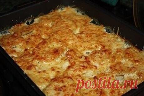 Картошка в сметане — Домашняя кулинария