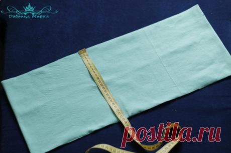 Как сшить повязку на голову своими руками за 10 минут пошаговый Мастер Класс.