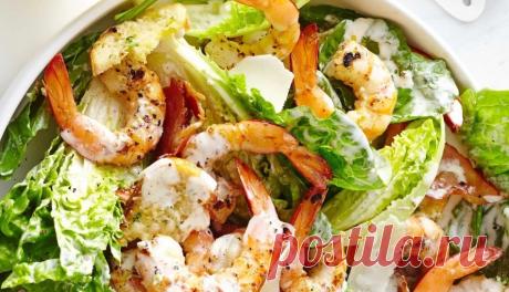 10 рецептов самых вкусных салатов с креветками | Love