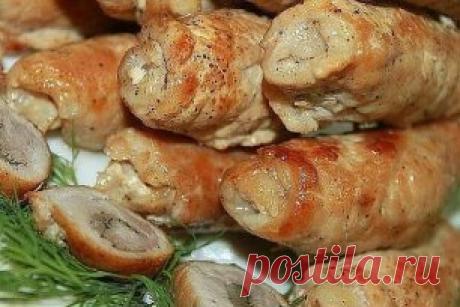 Блюдо - бомба! Женщины в восторге от красоты, мужчины - от вкуса! Здесь есть всё!
СВИНЫЕ РУЛЕТЫ