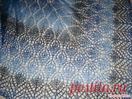 Шаль "Северная косуля". - Вязание - Страна Мам