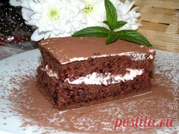Самое шоколадное пирожное (рецепт очень прост)