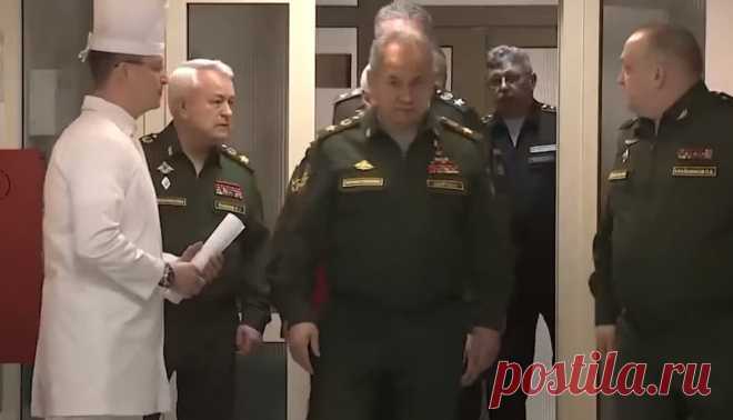 Сергей Шойгу в Центральном военном клиническом госпитале имени Мандрыка