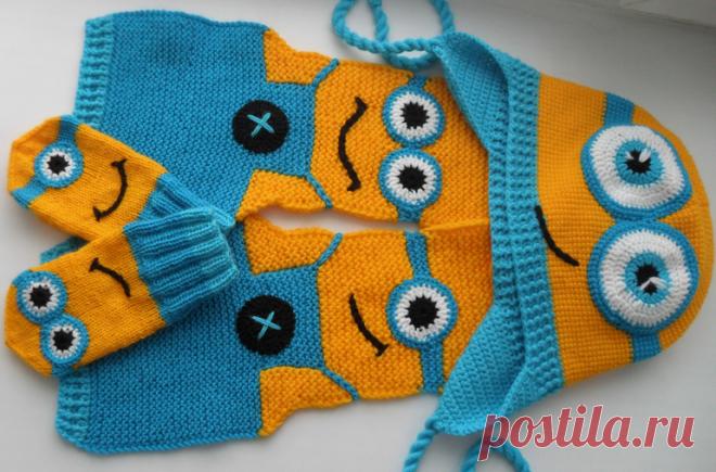 Комплект Миньон Вот такая наборчик Миньона связался на подарок к 23 февраля, не показывала чтоб не портить сюрприз хозяевам.. теперь все получено так что можно показать всем!