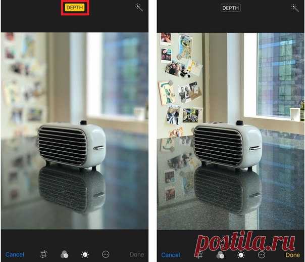 Как убрать эффект размытия с фотографии в iOS 11 С выходом iPhone 7 Plus Apple представила новый портретный режим съемки. Его фишкой было размытие заднего фона — это получалось благодаря двум камерам. Однако увы — после съемки, если размытие получилось плохим (или оно портило кадр), убрать его было уже нельзя. В iOS 11 Apple исправилась, и теперь можно убрать эффект глубины и получить кадр без постобработки. Сделать это легко — нужно зайти в приложение Фото, найти кадр с эффектом глубины,…