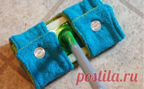 Полотенце- одеяло для швабр