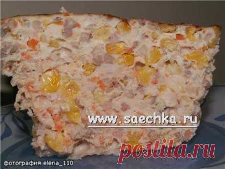 Запеканка из индейки, гречки и кукурузы | рецепты на Saechka.Ru
