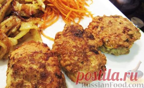Рецепт: Биточки из фарша, по-кишиневски на RussianFood.com