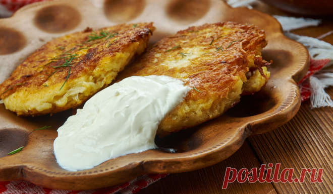 Рецепт классических драников | Еда от ШефМаркет | Дзен