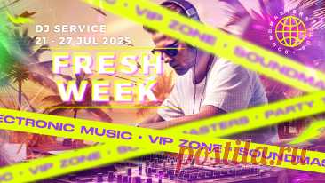 (1) VIP - Fresh Week DJ Service 21 - 27 July 2025 | DJ | SoundMasters | Service