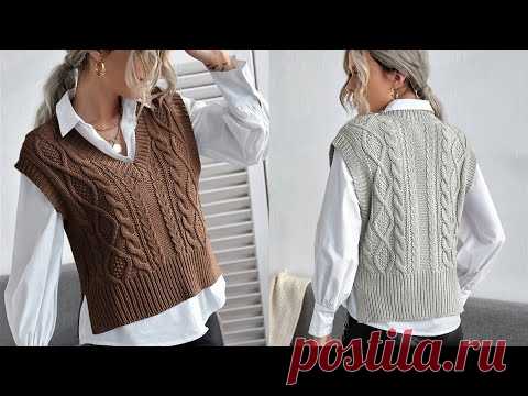 ПОТРЯСАЮЩЕ ЭФФЕКТНЫЙ ЖИЛЕТ ОТ SHEIN
