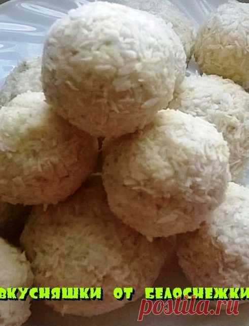 Сладкие рафаэллки из пшена - не отличить от настоящих