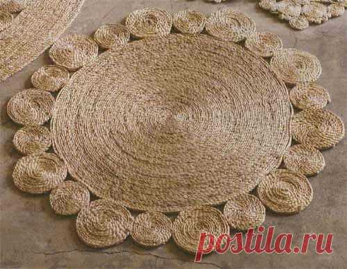 Оригинальный коврик в стиле кантри своими руками
#коврик #кантри #своими_руками #мастер_класс