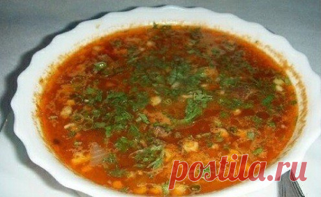 Харчо с перловкой