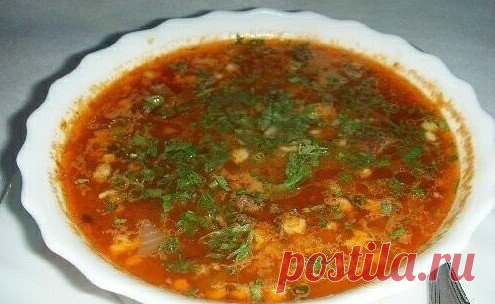 Харчо с перловкой