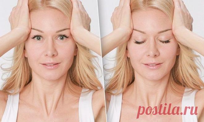 Не хуже ботокса: Топ 5 упражнений для лица, которые сделают вас моложе и красивее — В Курсе Жизни
