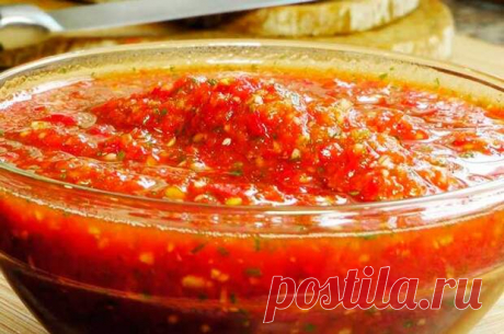 Острый соус к мясу
