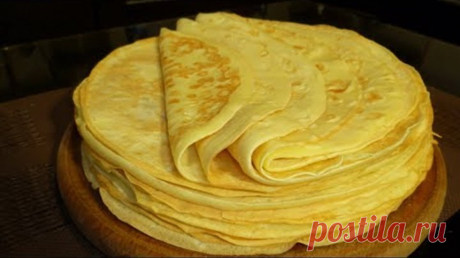 Блины на майонезе. Самый простой и вкусный рецепт блинчиков