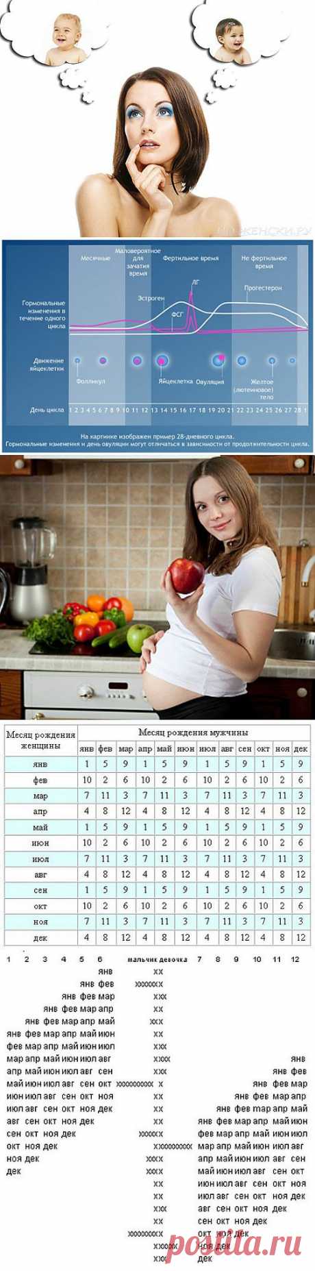 Как запланировать пол ребенка до зачатия?.
