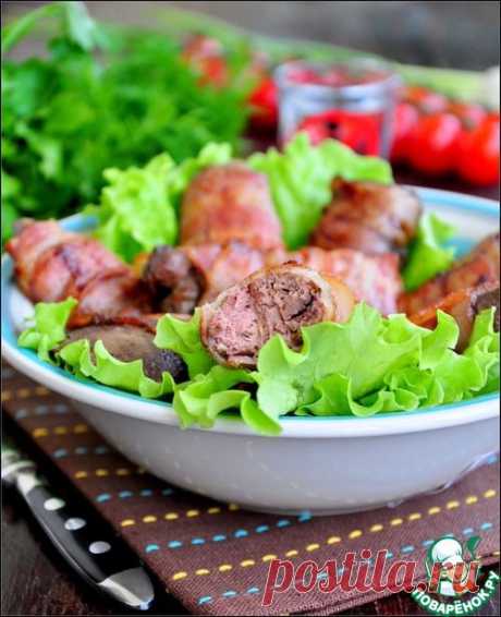 Румаки из маринованной куриной печени за 20 минут.