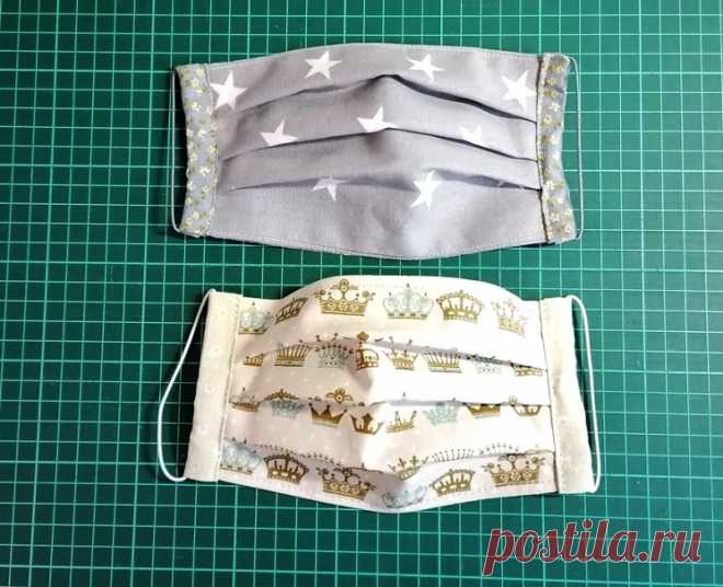 Как сшить многоразовую медицинскую маску своими руками (Шитье и крой) – Журнал Вдохновение Рукодельницы