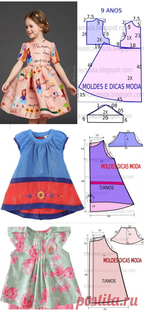 Моделирование детской одежды.(40часть)