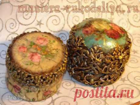 Шкатулки из картонных трубок | Золотые Руки
