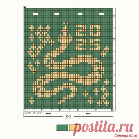 Символ 2025 года - Жаккард - Страна Мам