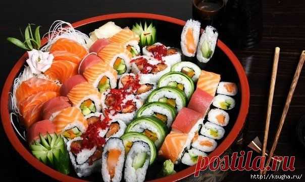 Любителям японской кухни! Начинка для роллов – 15 основных видов