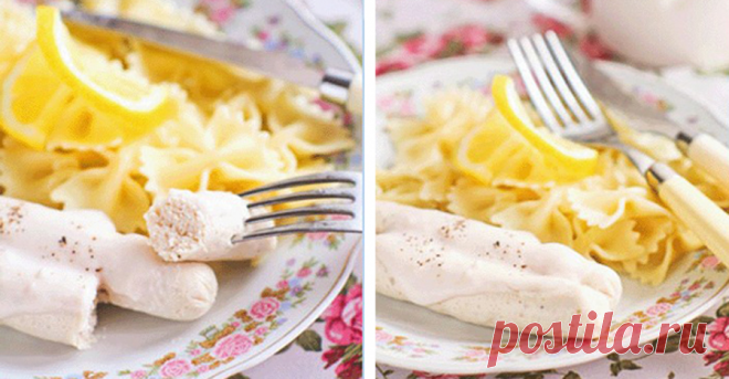 Натуральные домашние сосиски из курицы. Их смело можно давать детям!