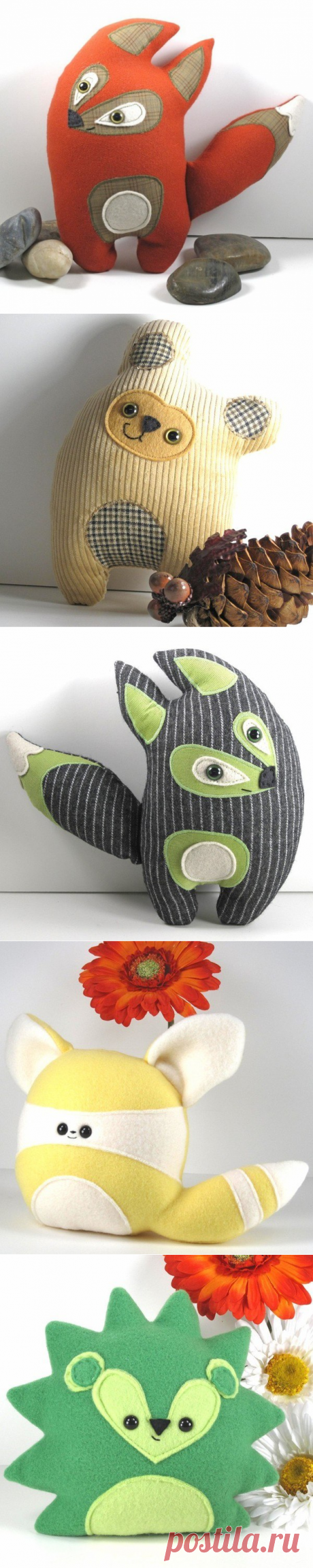 Забавные игрушки-подушки : Идеи для вдохновения… (7 фото) | WmnDay.ru - Handmade, фитнес, интерьеры