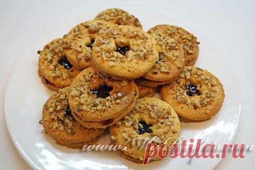 Песочное печенье с орехами | Ваши любимые рецепты