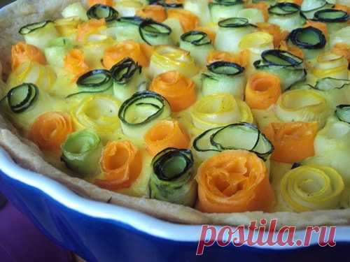 Пирог из кабачков в духовке