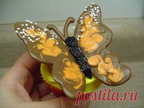 Decorating Cupcakes with yoyomax12: #4 Monarch Butterfly