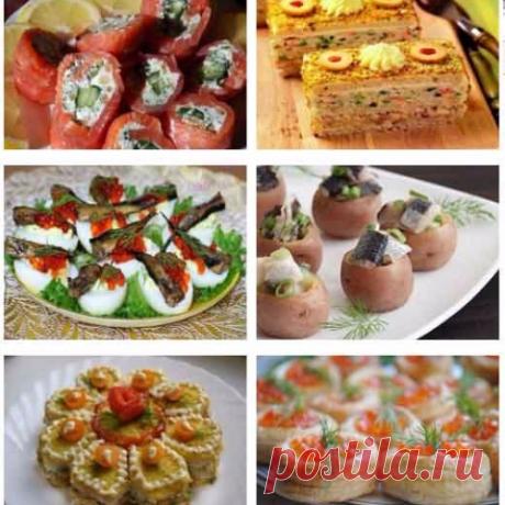 Вкусные закуски для новогодних праздников