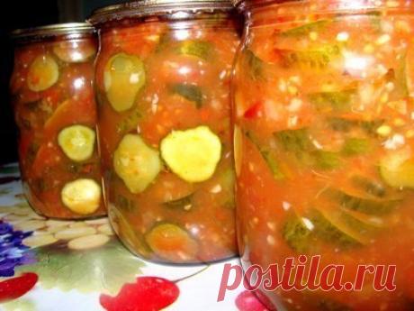 Маринованные огурцы в томатном соусе: 3 рецепта приготовления!