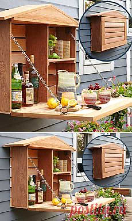 How to Build a Fold-Down Murphy Bar | This Old House