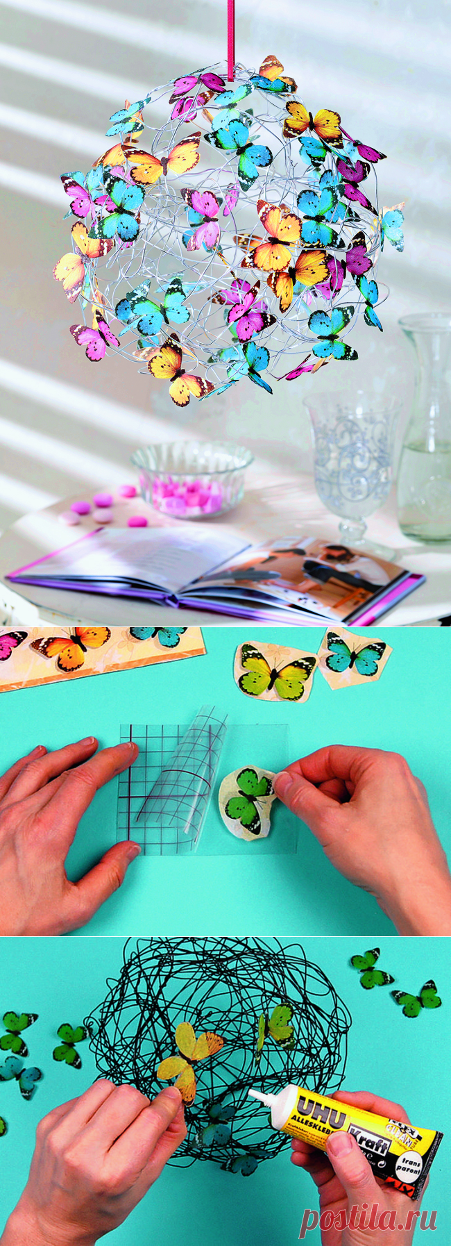 Бабочки из салфеток: оригинальный декор для дома своими руками