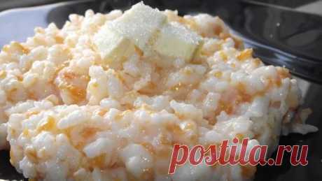 Каша из тыквы и риса