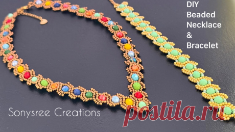 Spring Fest Necklace & Earrings \\ Rondelle Necklace || boncuklu kolye || collar de cuentas Hi friends....Welcome to my channel . If you like my Video Remember to Subscribe,click the bell icon and select “all“ . Don’t forget to Like and share .All r...