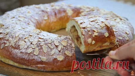 Пирог "Яблочное Кольцо" Вкуснее Любого Торта